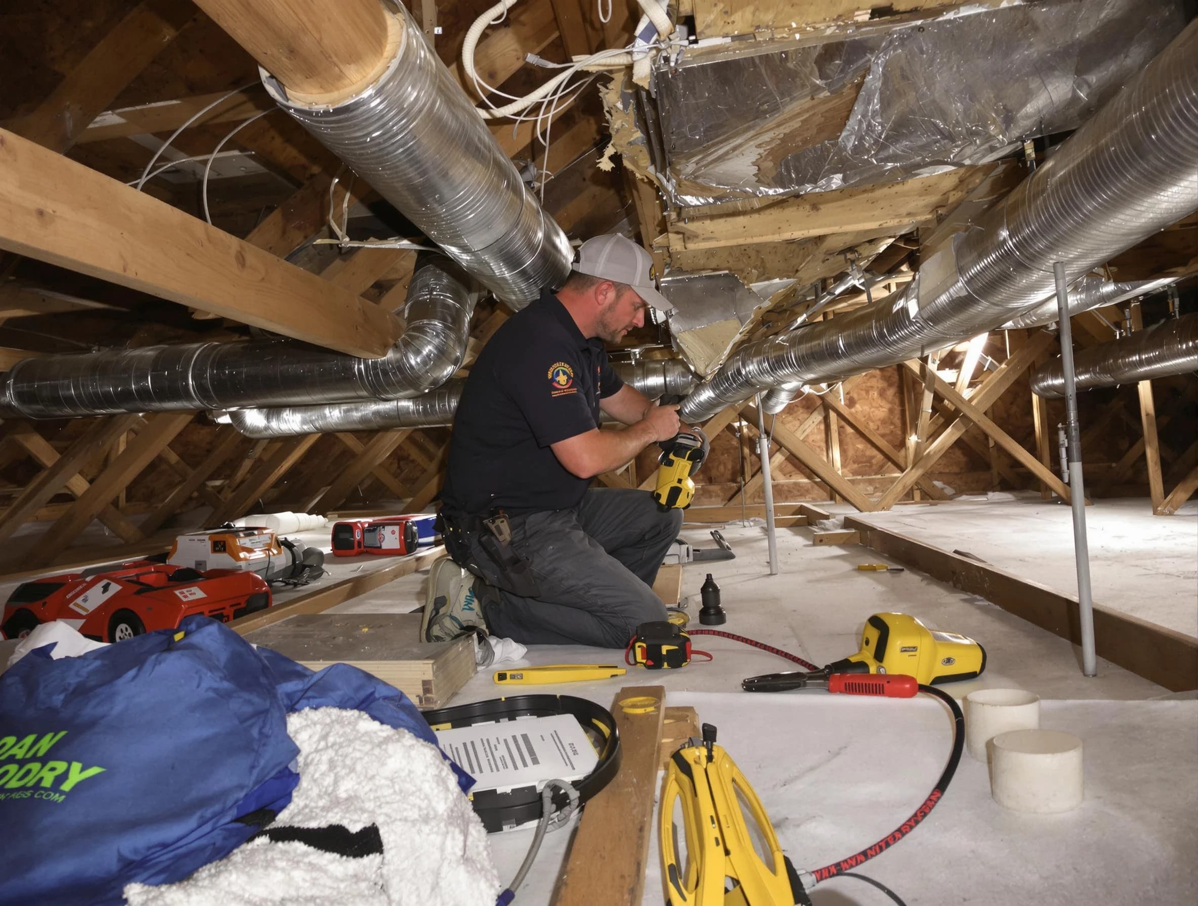 Professional air duct repair by Goodlettsville Air Duct Cleaning in Goodlettsville