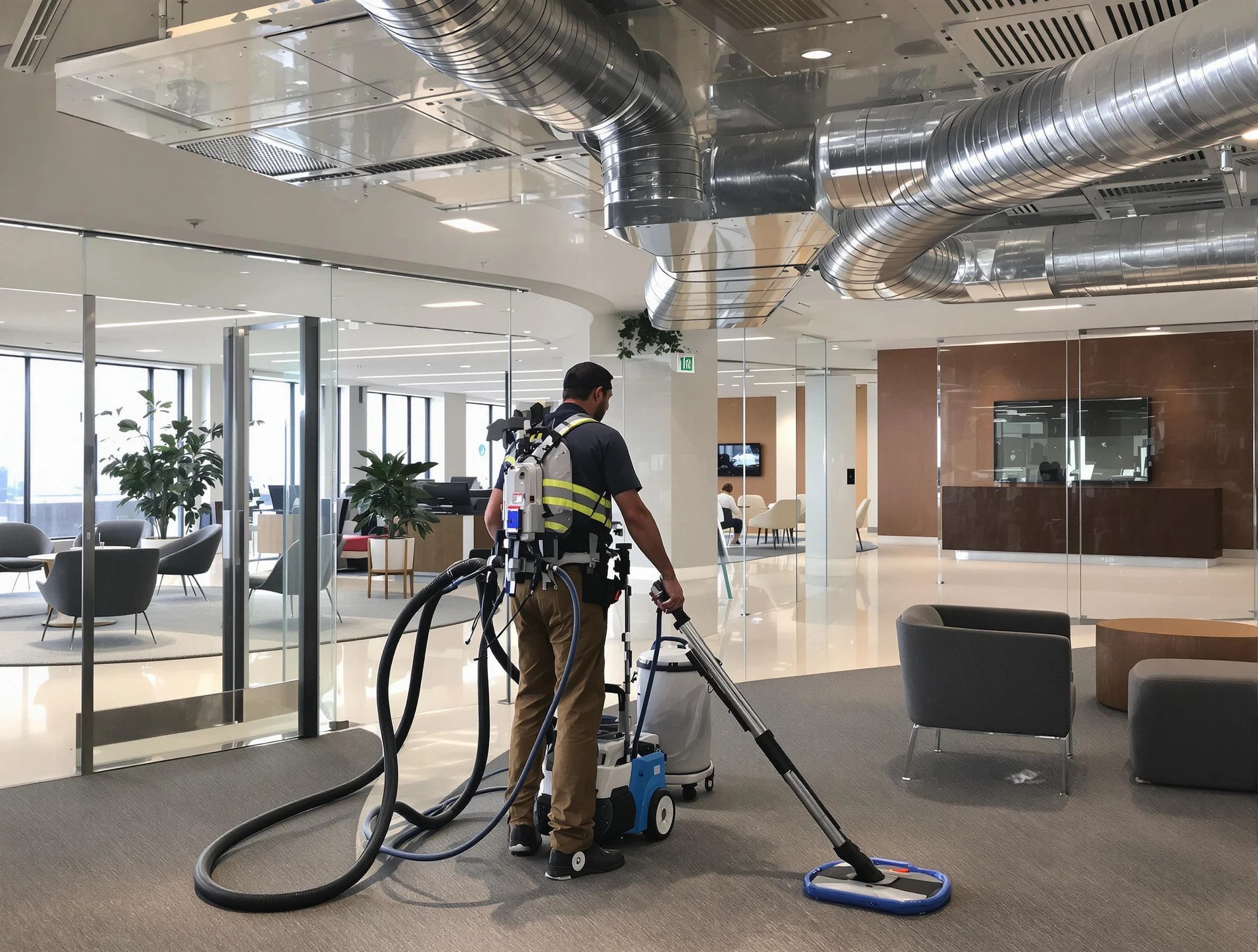 Commercial duct cleaning service by Goodlettsville Air Duct Cleaning in Goodlettsville