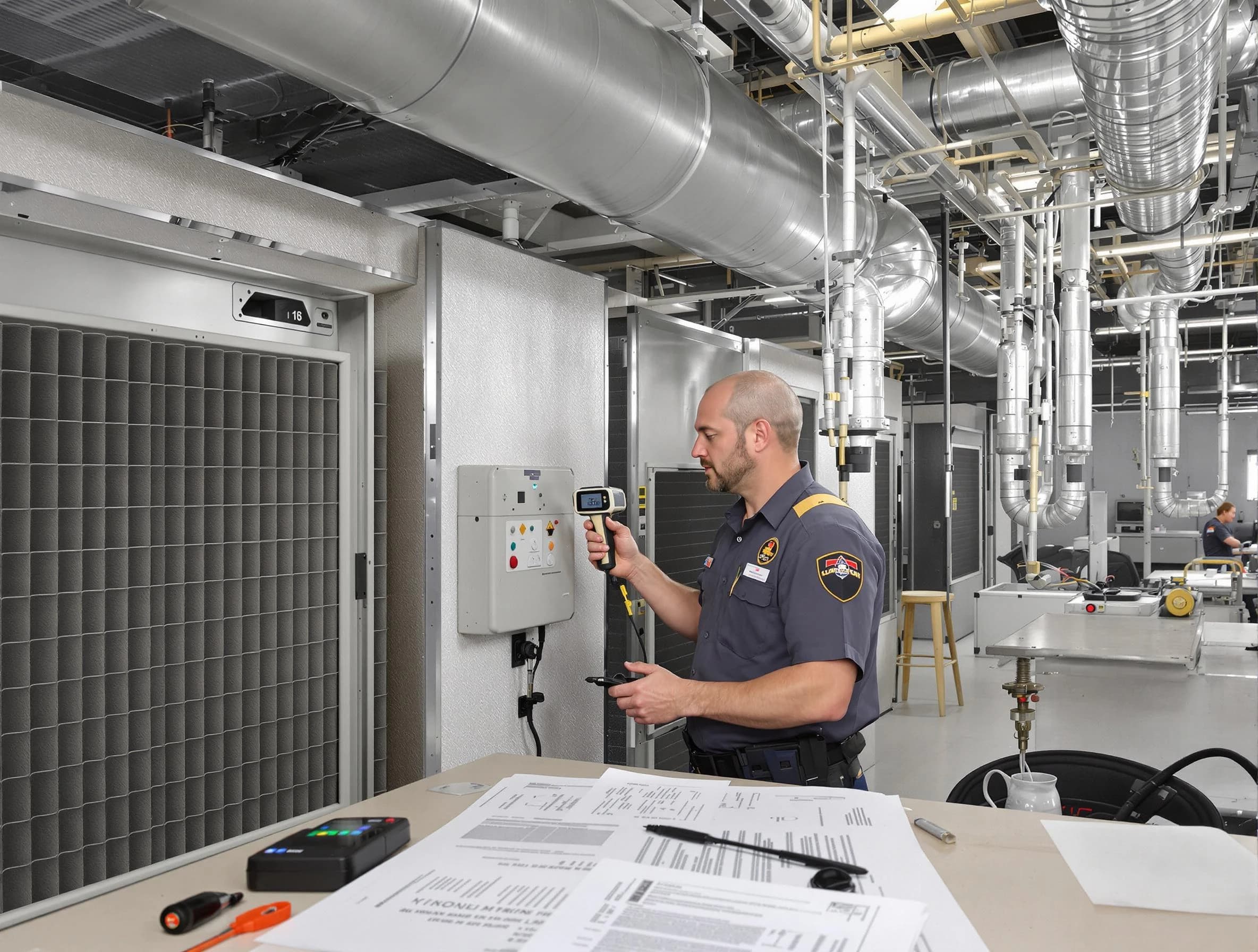 Professional filter system inspection by Goodlettsville Air Duct Cleaning in Goodlettsville