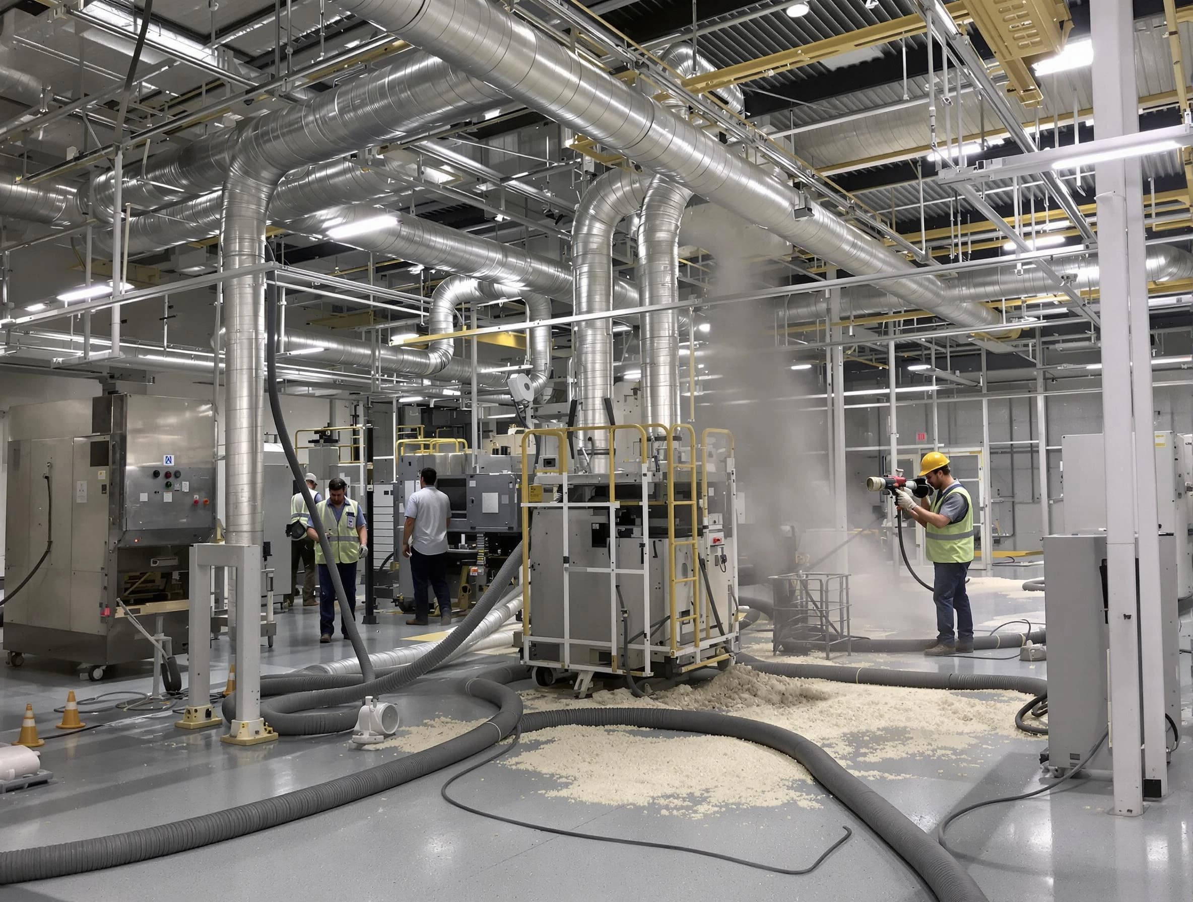 Heavy-duty industrial duct cleaning by Goodlettsville Air Duct Cleaning in Goodlettsville