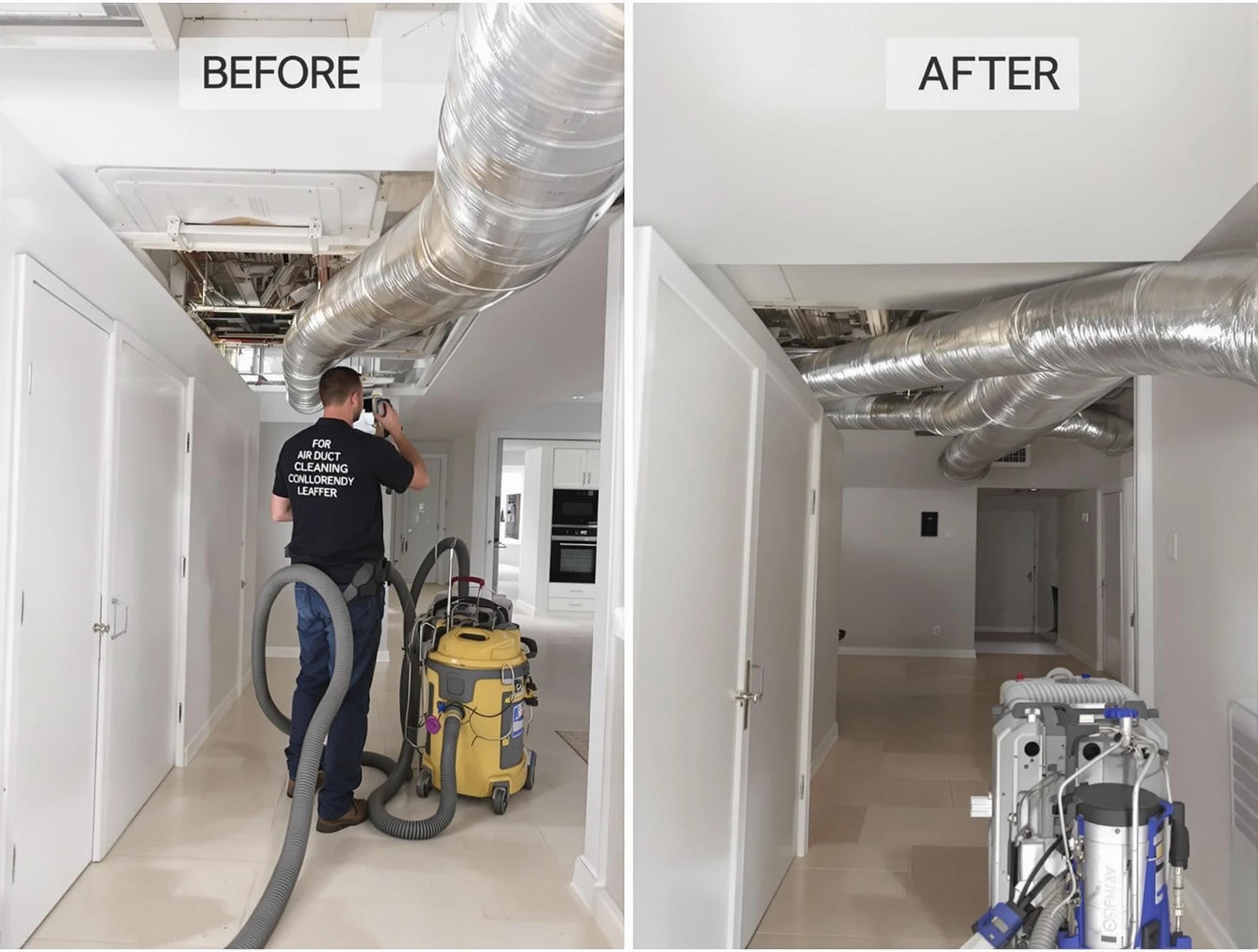Goodlettsville Air Duct Cleaning professional performing thorough air duct cleaning in Goodlettsville