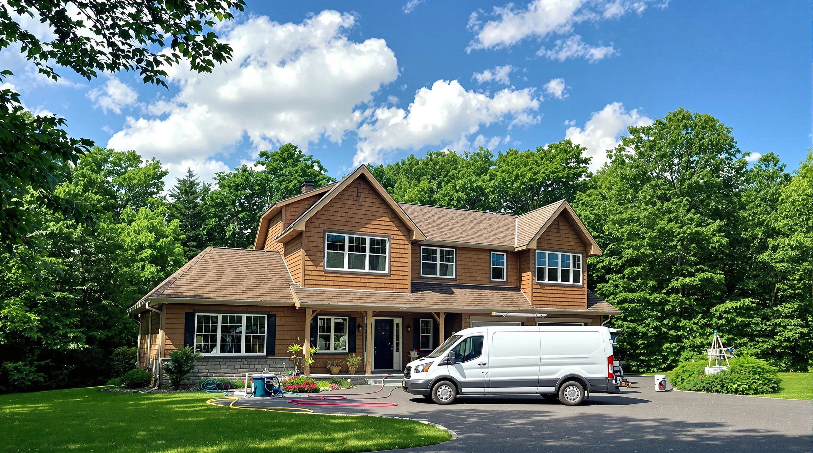 Goodlettsville Air Duct Cleaning air duct cleaning crew working in Millersville, TN