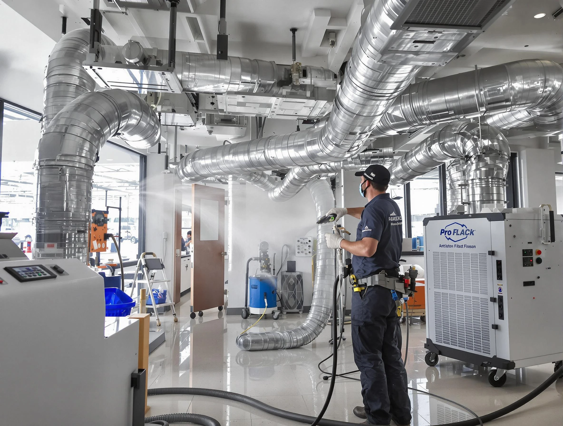 Negative Pressure Air Duct Cleaning in Goodlettsville