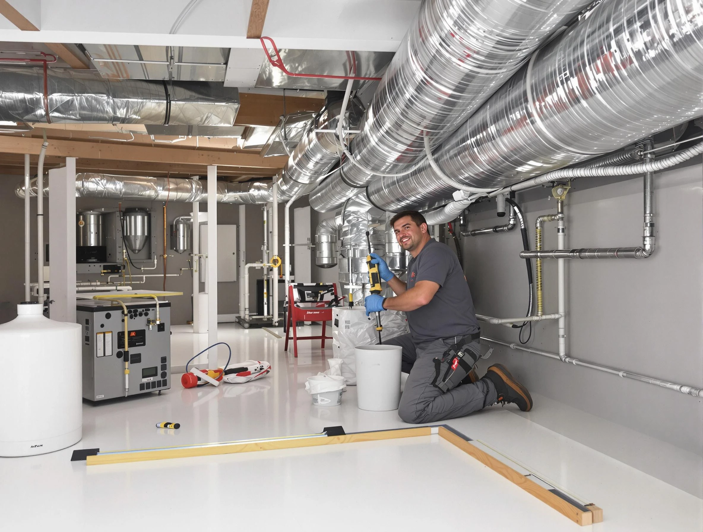 Professional duct sealing service by Goodlettsville Air Duct Cleaning in Goodlettsville