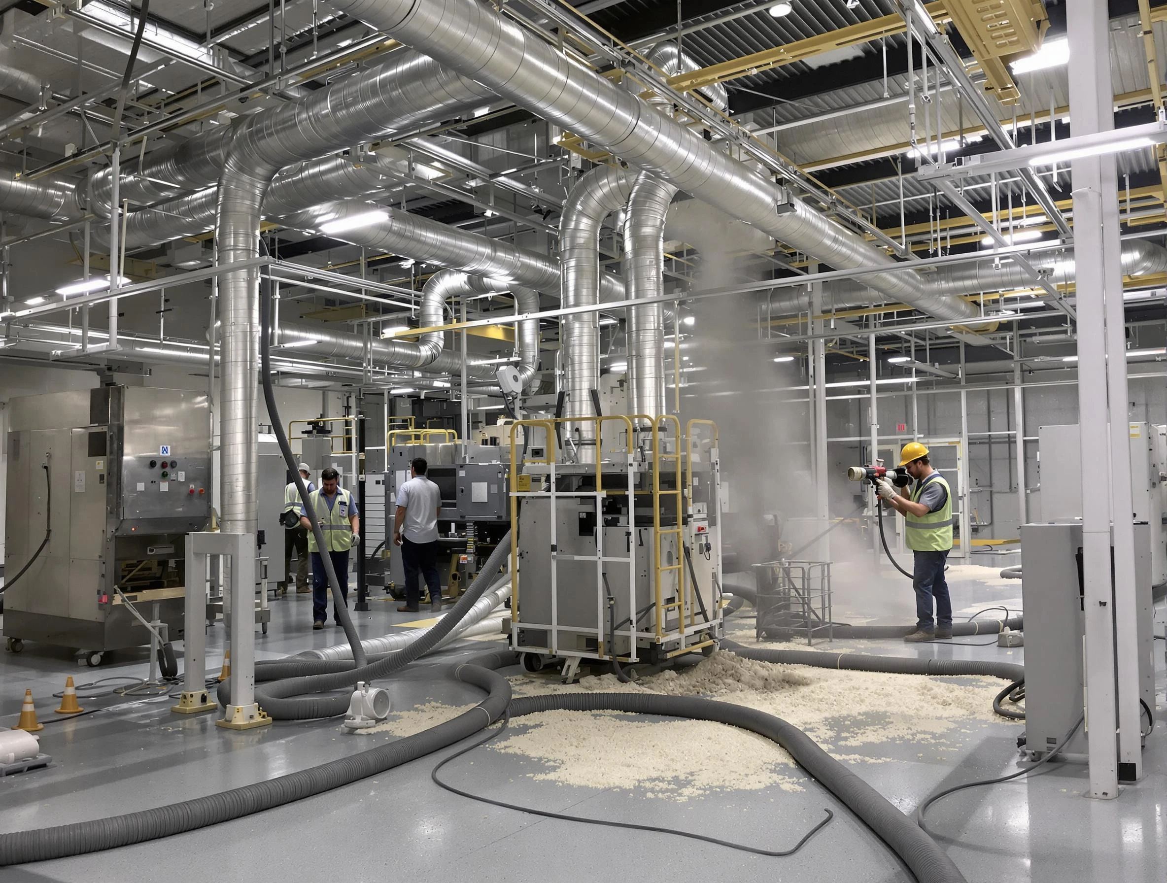 Heavy-duty industrial duct cleaning by Goodlettsville Air Duct Cleaning in Goodlettsville